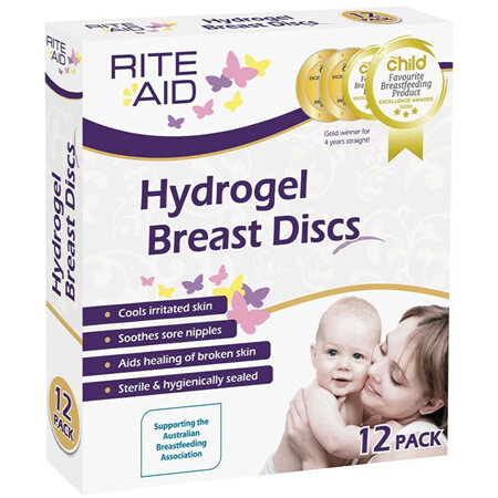 Rite Aid Hydrogel Breast Discs, 12 Pack