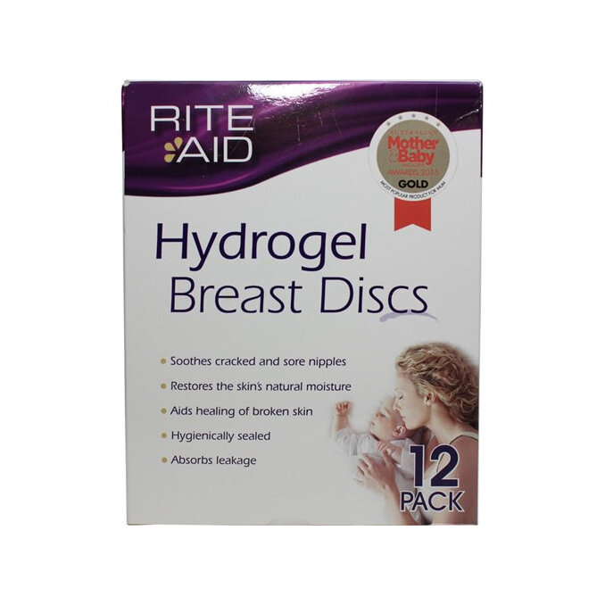 Rite Aid Hydrogel Breast Discs 12s