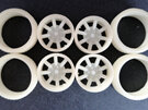 RMK 3D Printed Resin 1/24-1/25 21inch Minilite Wheels & Tires