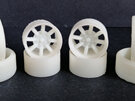 RMK 3D Printed Resin 1/24-1/25 21inch Minilite Wheels & Tires