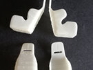 RMK 3D Printed Resin 1/24-1/25 Kirky 20 Series Racing Seat - Premium White
