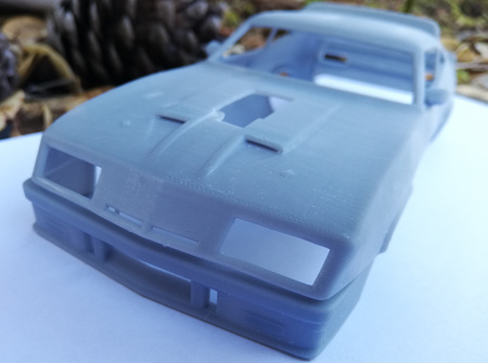 RMK 3D Printed Resin 1/24 Mad Max Interceptor Body & Parts