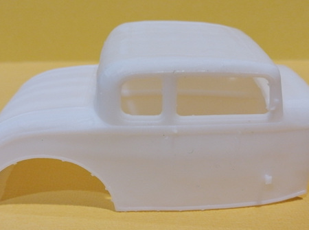 RMK 3D Printed Resin 1/25 1932 Ford 5 Window Coupe Chopped Body
