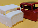 RMK 3D Printed Resin 1/25 1932 Ford 5 Window Coupe Chopped Body