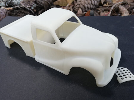 RMK 3D Printed Resin 1/25 1948 Austin A40 Pick-Up Gasser/Drag Body