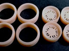 RMK 3D Printed Resin 1/25 21" Deep Dish Ford Snowflake Wheels & Low Profile Tyres