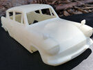 RMK 3D Printed Resin 1/25 Ford Anglia 105e Body & Chassis - Premium White