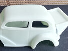 RMK 3D Printed Resin 1/25 Ford Anglia Pro Mod Body - Premium White