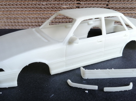 RMK 3D Printed Resin 1/25 Holden VL LE Calais Body/Lights