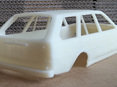 RMK 3D Printed Resin 1/25 KE70 Corolla Wagon Body - Premium White
