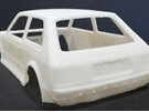RMK 3D Printed Resin 1/25 KP61 Starlet Racing Kit - Premium White