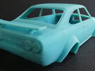 RMK 3D Printed Resin 1/25 Mazda RX2 Coupe Race Body - Premium Blue
