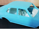 RMK 3D Printed Resin 1/25 Mazda RX2 Sedan Interior & Chassis - Premium White