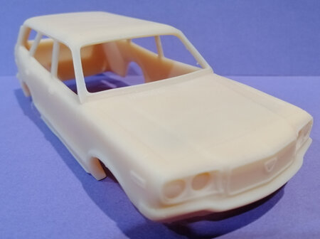RMK 3D Printed Resin 1/25 Mazda RX3 10A Wagon Body/Interior/Chassis