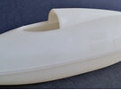 RMK 3D Printed Resin 1/25 P38 Bellytank Streamliner/Lakester Body