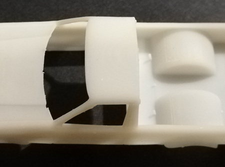 RMK 3D Printed Resin 1/64 KE70 Twin Light Tubbed Corolla Ute - Premium White