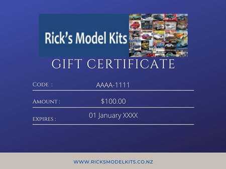 RMK Gift Certificate