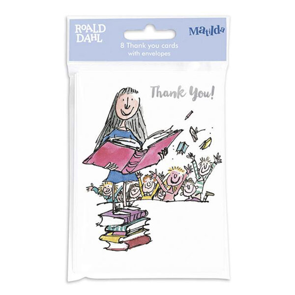 Roald Dahl Matilda Thank You Cards with envelopes 8