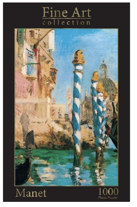 Robert Frederick Gifts 1000 Piece Jigsaw Puzzle: Manet - Grand Canal Venice
