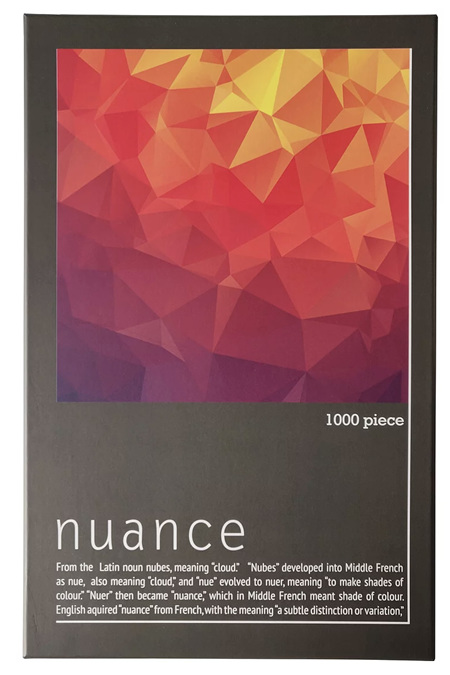 Robert Frederick Gifts 1000 Piece Jigsaw Puzzle: Nuance - Triangles