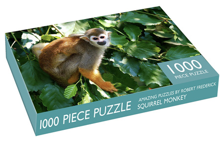 Robert Frederick Gifts 1000 Piece Jigsaw Puzzle: Squirrel Monkey
