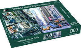 Robert Frederick Gifts Double Sided 1000 Piece Jigsaw Puzzle: Views Of Manhatten