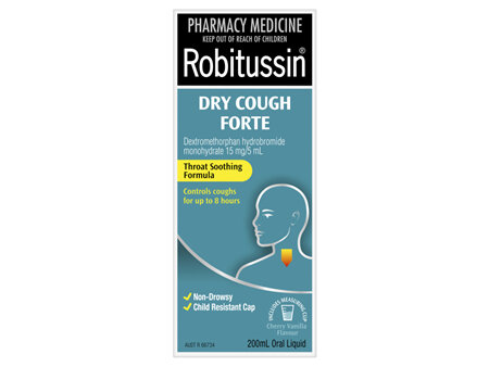 Robitussin Dry Cough Forte 200mL