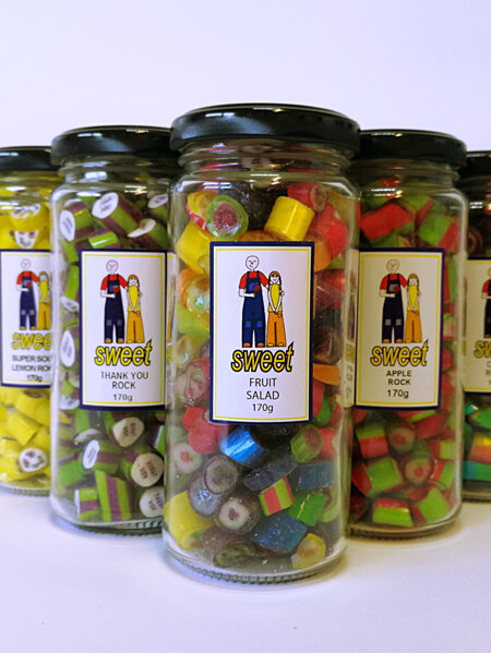 ROCK CANDY JARS