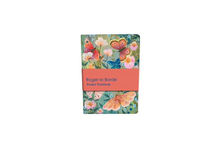 Roger La Borde - Butterflies Pocket Notebook