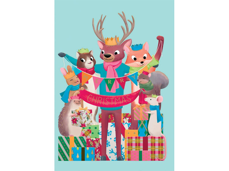 Roger La Borde Christmas Card Pack of 5 | Creature Cheer