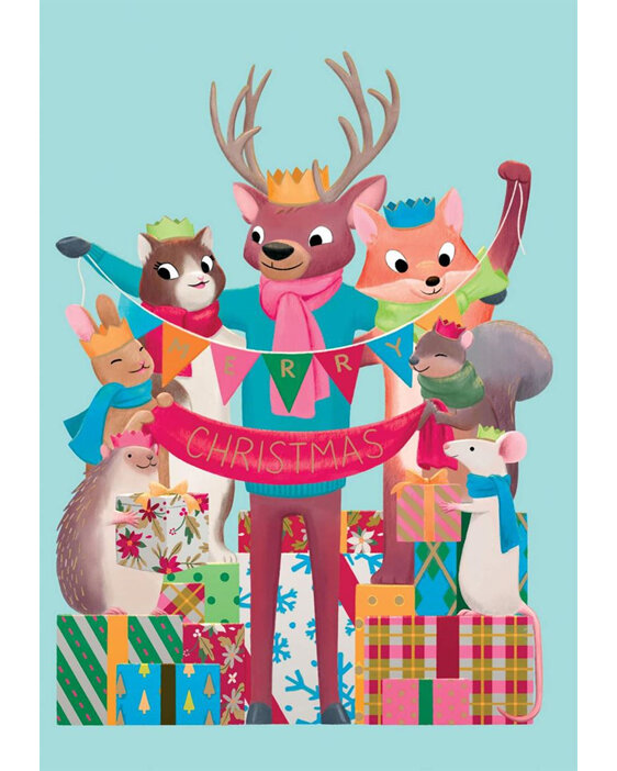 Roger La Borde Christmas Card Pack of 5 | Creature Cheer