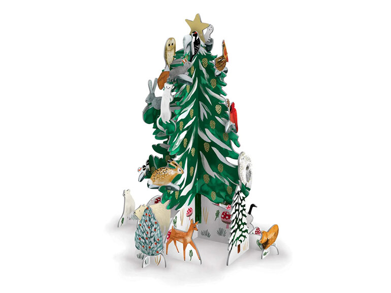 Roger La Borde Christmas Conifer Advent Calendar Pop & Slot
