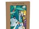 Roger La Borde Christmas Trifold Pop-out Card Pack of 5 | Nativity