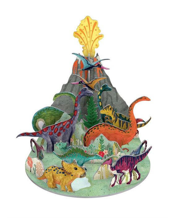Roger La Borde Pop & Slot Dino Mighty dinosaur kids christmas advent calendar