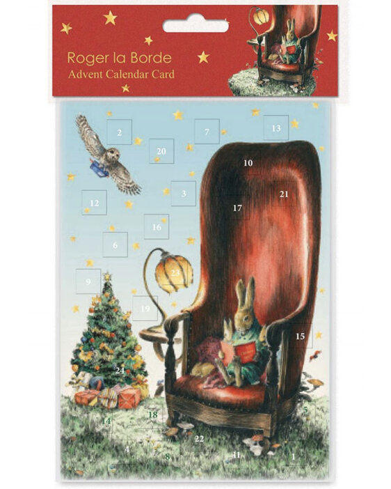 Roger La Borde Storytime Advent Calendar Card