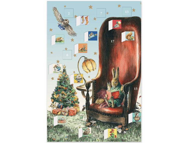 Roger La Borde Storytime Advent Calendar Card