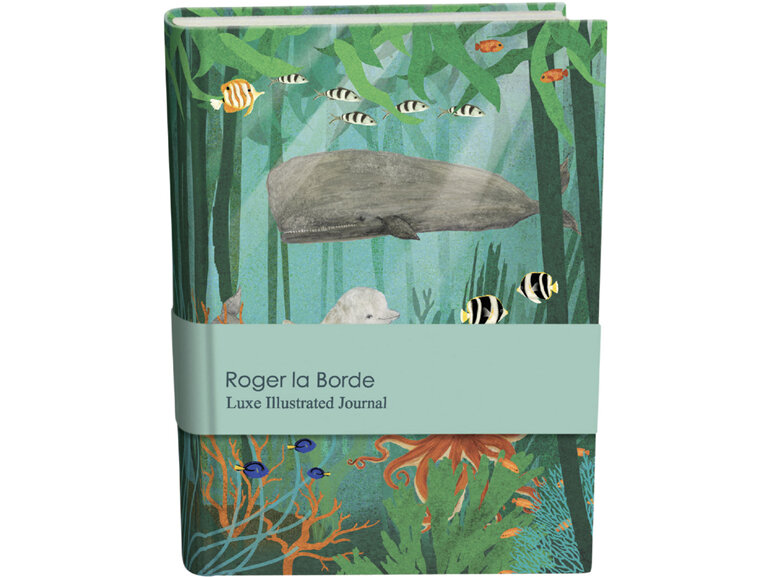 Roger La Borde Whale Song Luxe Illustrated Journal