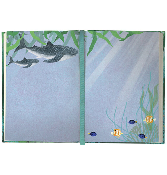 Roger La Borde Whale Song Luxe Illustrated Journal