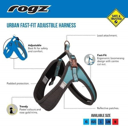 Rogz - Fast Fit Urban Harness