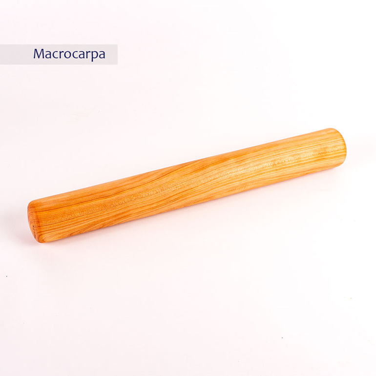 rolling pin with no handles - long - macrocarpa