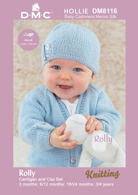 Rolly Cardigan and Cap