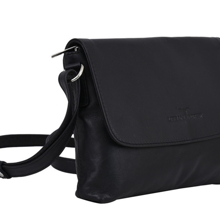 Rosa Small Leather Handbag - Florence Black