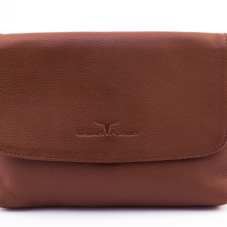Rosa Small Leather Handbag - Redwood