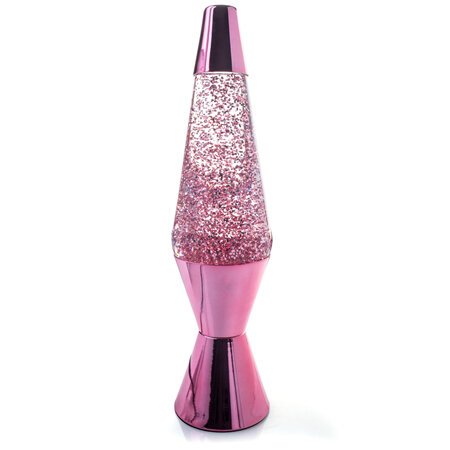 Rose Gold Diamond Glitter Lava Lamp