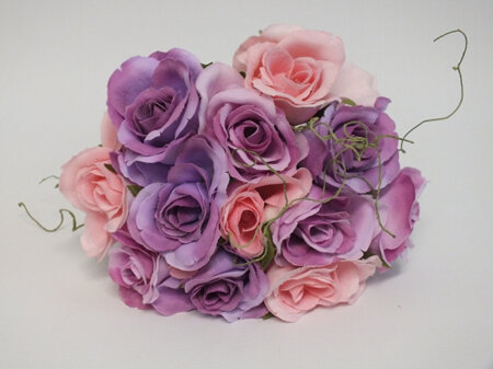 Rose Posy 1007 Purple and Pink