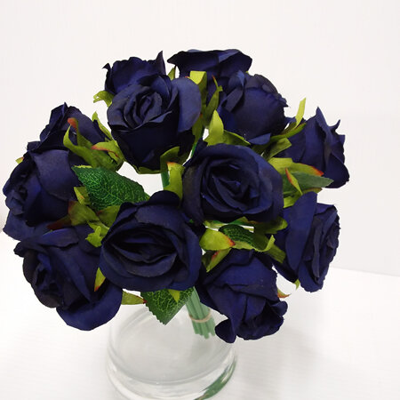 Rose Posy Blue 4632