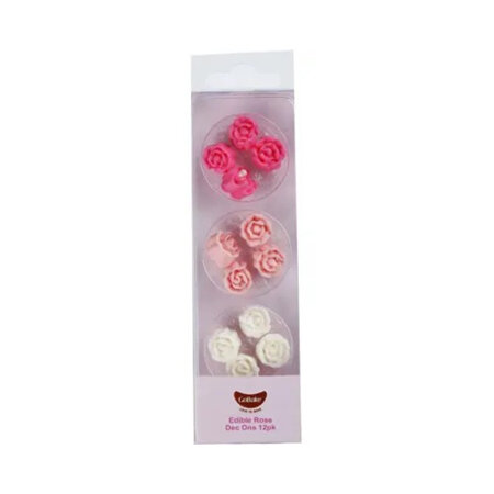Roses decorations - 12 pack