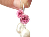 roses pink garden lover valentine pearls earrings classic lily griffin nz