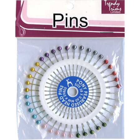 Rosette Pearlised Pins