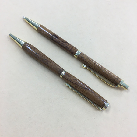 Rosewood Slimline Pen & Pencil Set